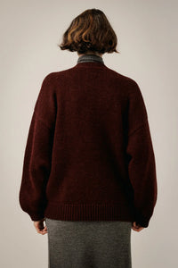 BARE Knitwear - Oversized Alpaca Cardigan