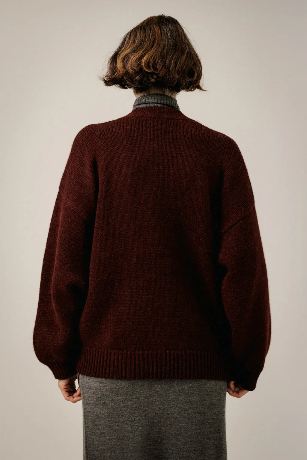 BARE Knitwear - Oversized Alpaca Cardigan