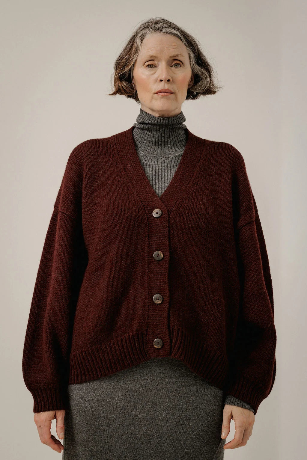 BARE Knitwear - Oversized Alpaca Cardigan