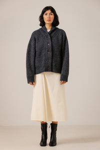 BARE Knitwear - Oversized Shawl Cardigan