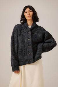 BARE Knitwear - Oversized Shawl Cardigan