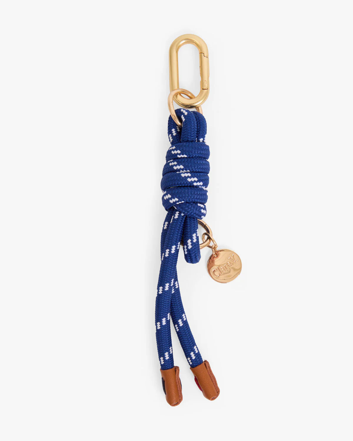 Clare V. - Barrel Knot Fob in Navy