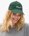 Clare V. - Embroidered Liberte Baseball Hat in Forest