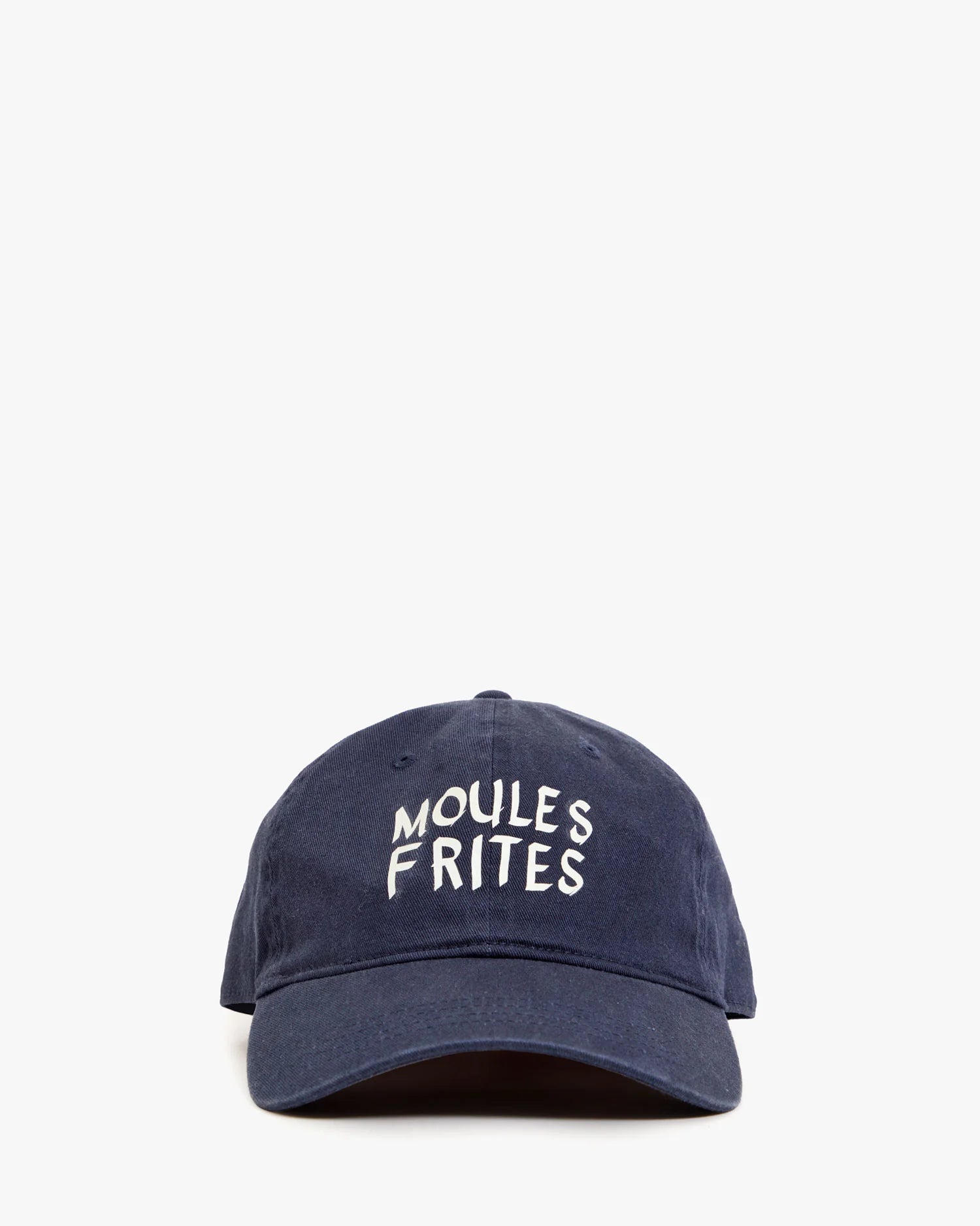 Clare V. - Baseball Hat in Navy Moules Frites