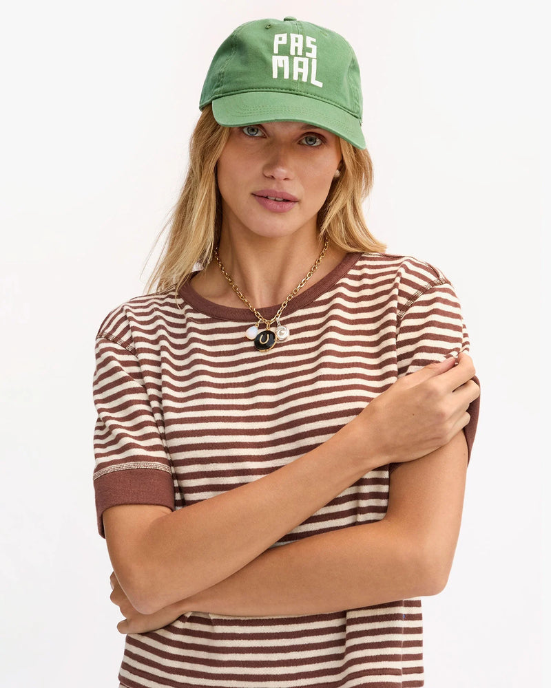 Clare V - Baseball Hat - Pistachio w/ Cream Pas Mal