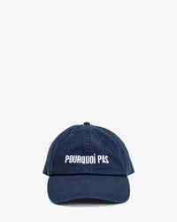 Clare V. - Baseball Cap in Navy Pourquoi Pas