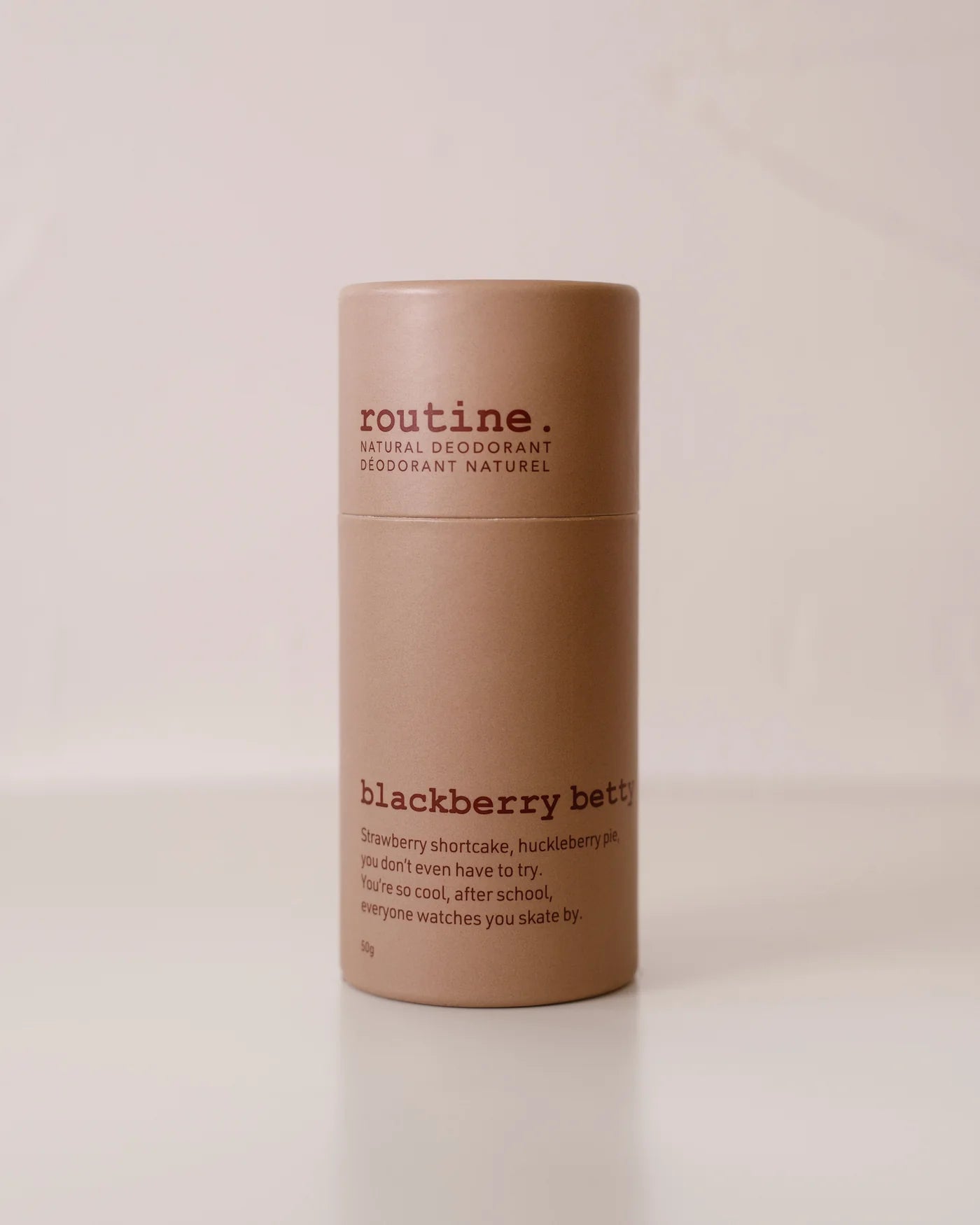 Routine. - Blackberry Betty Deodorant Stick