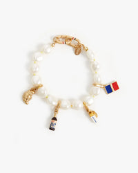 Clare V. - Croissant Charm in Vintage Gold