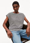 ArmedAngels - Oneliaa Lovely Stripes Tee in Black/Oatmilk
