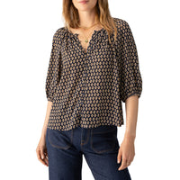 Sanctuary - Blouson Soft Blouse in Windchime