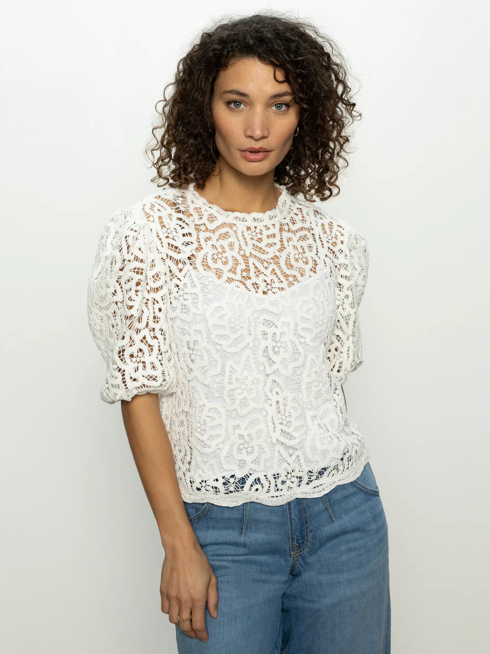 Sanctuary - Cherished Lace Tee