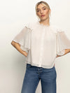 Sanctuary - Deja Vu Blouse in Light Oat