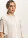 Sanctuary - Deja Vu Blouse in Light Oat
