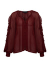 Sanctuary - Harmony Blouse in Crimson