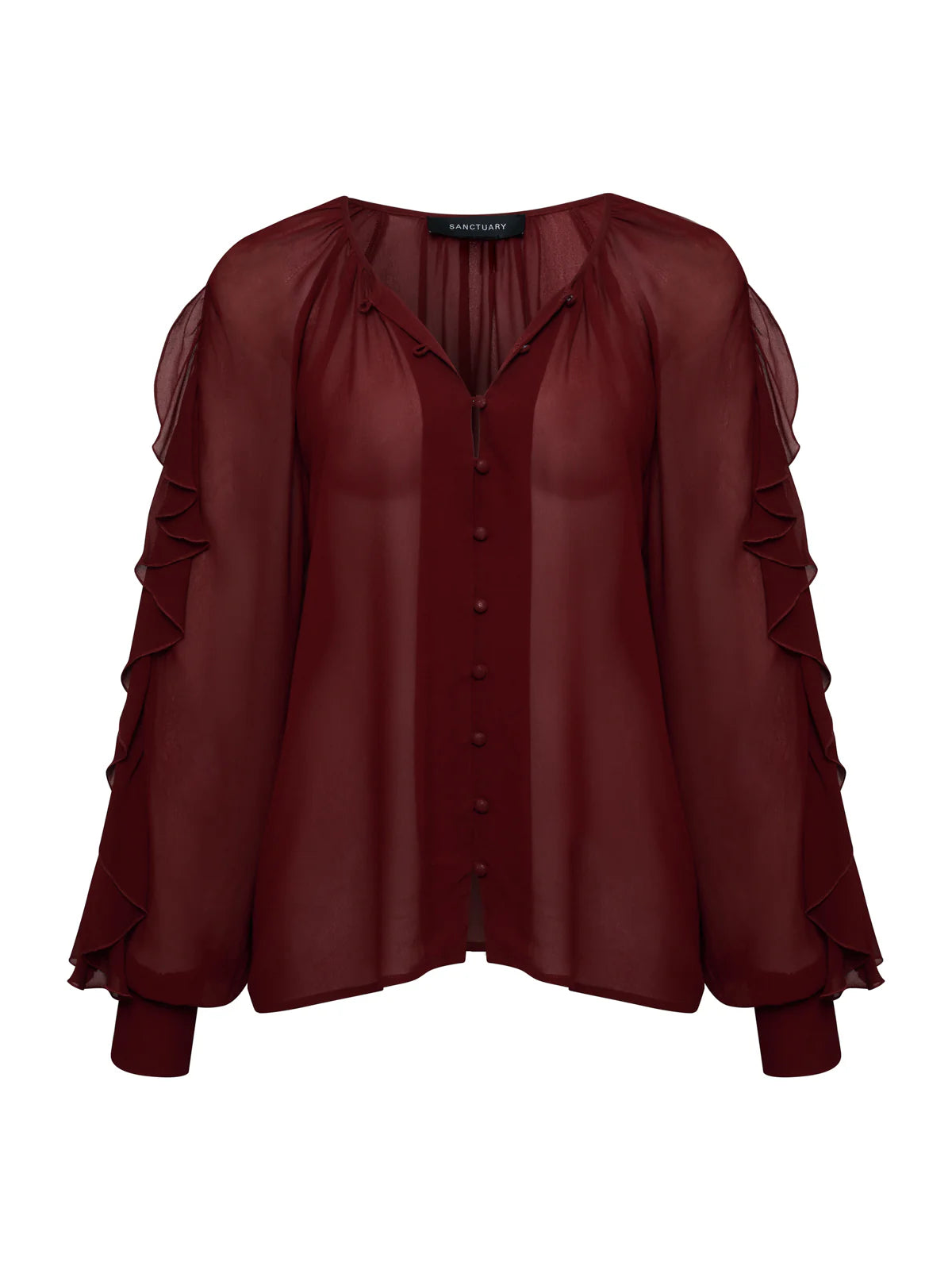 Sanctuary - Harmony Blouse in Crimson