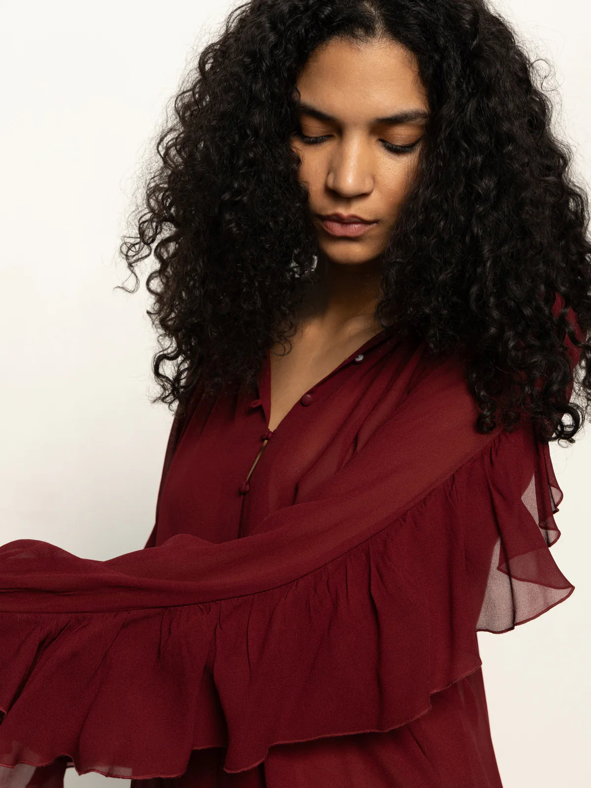 Sanctuary - Harmony Blouse in Crimson