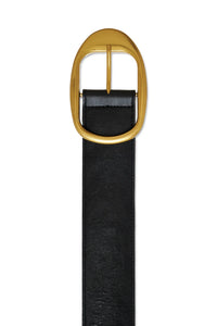 Sanctuary - Leather Daily Wide Belt in Black