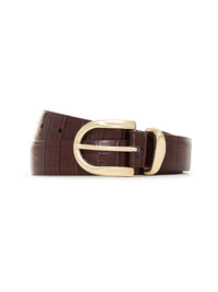 Sanctuary - All Day Croc Belt in Mud Bath