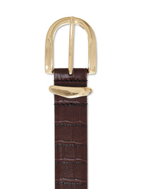 Sanctuary - All Day Croc Belt in Mud Bath