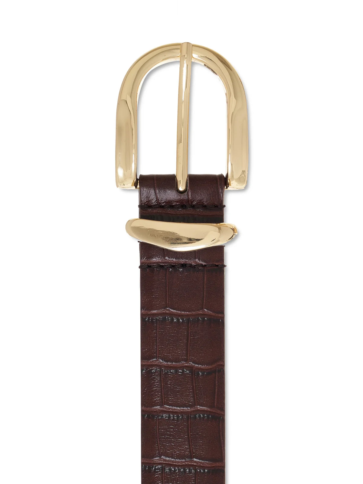 Sanctuary - All Day Croc Belt in Mud Bath