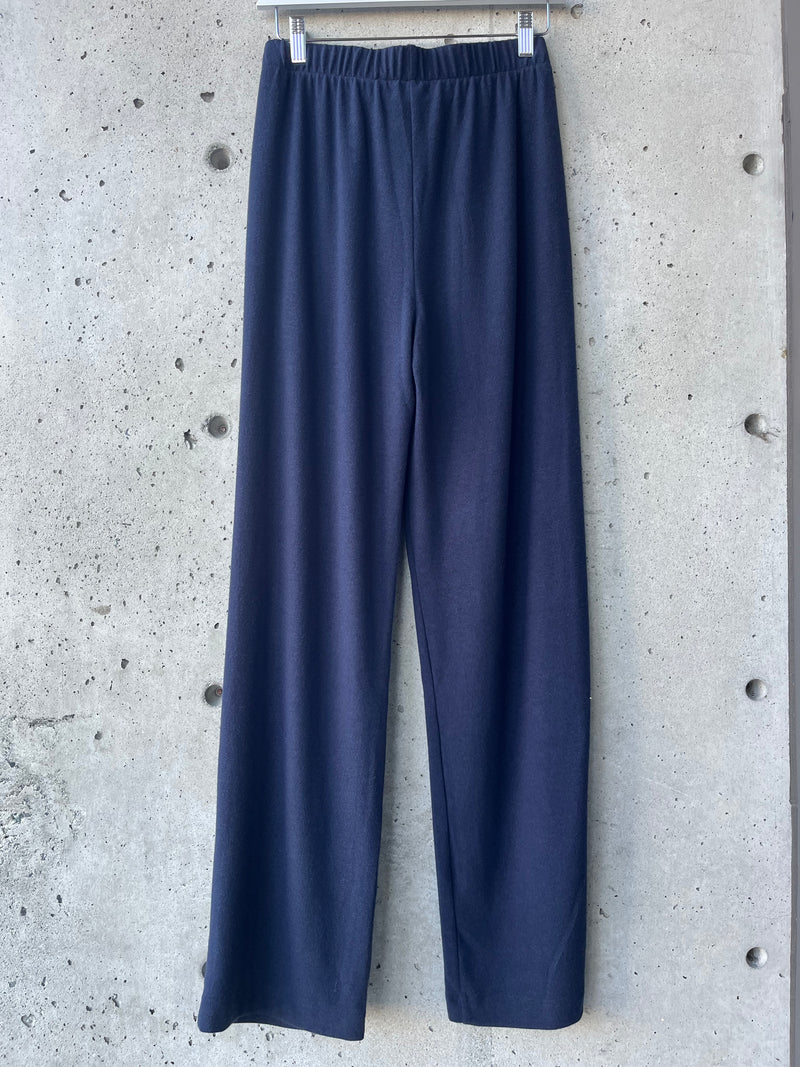 Velvet - Eliya - Kashmir Knit Pant in Navy
