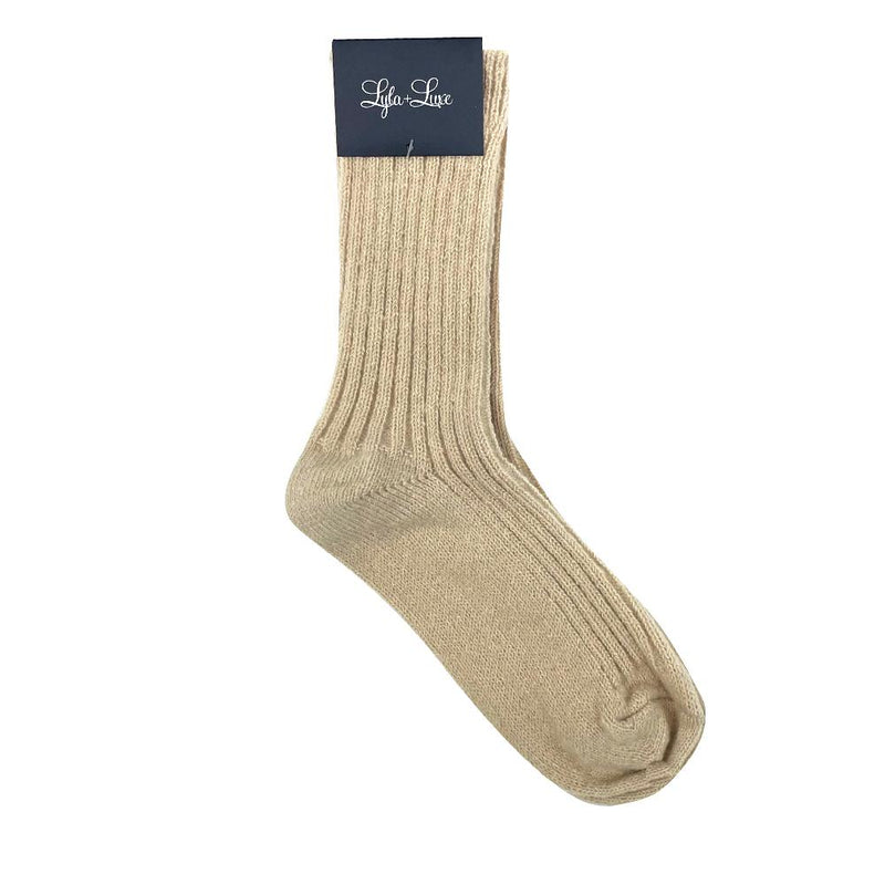 Lyla & Luxe - Cotton Cashmere Socks