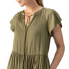 Sanctuary - Modern Babydoll Dress in Burnt Olive