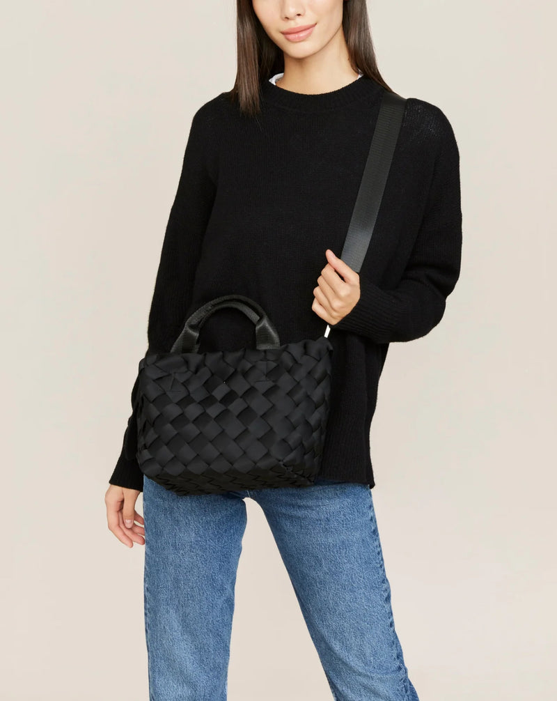 NAGHEDI - Tangier Small Tote in Onyx