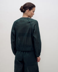 YERSE - Bomber Style Jacket in Green