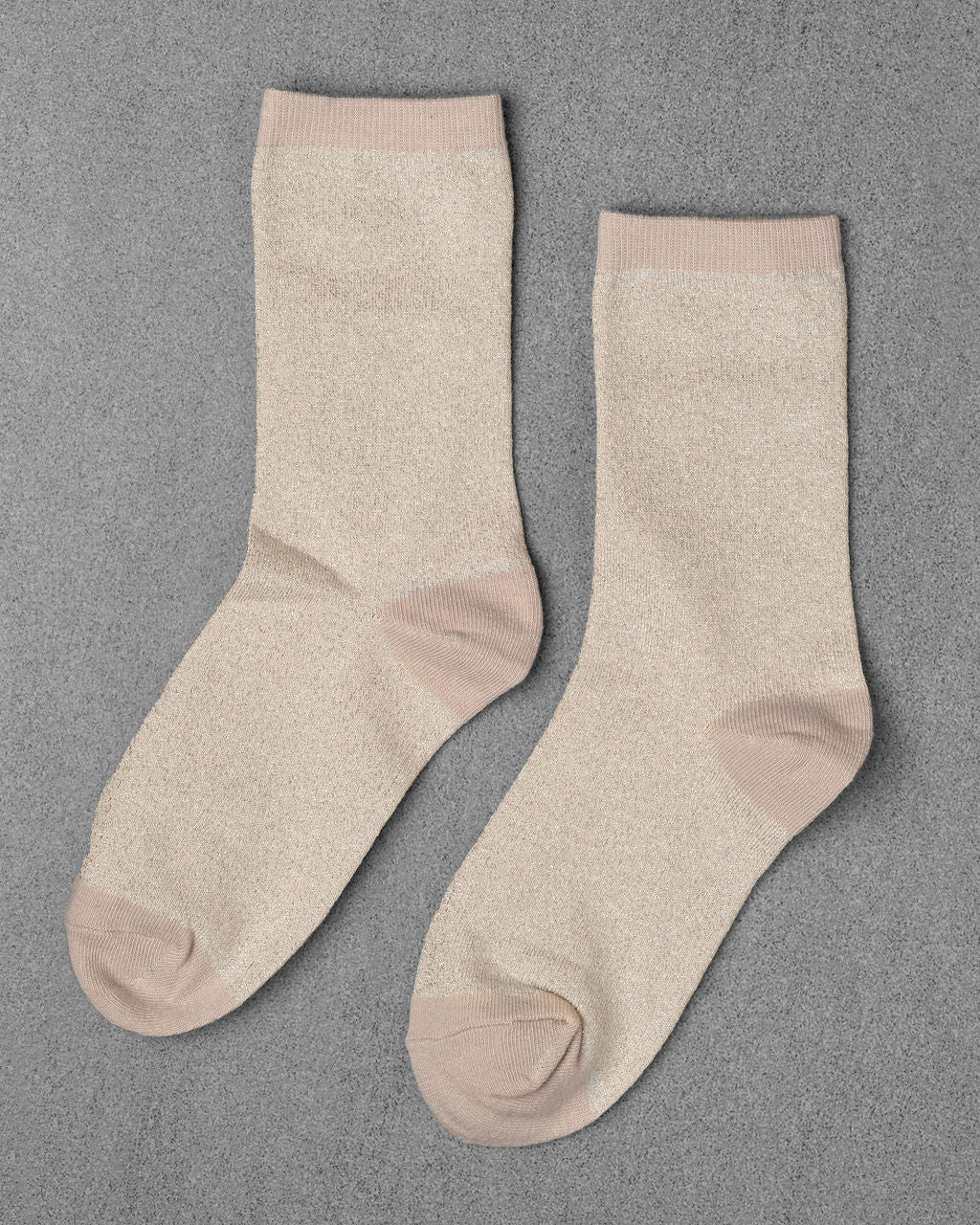 Unified - Glitter Socks in Champagne