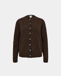 Sofie Schnoor -CISSESW Cardigan in Brown Fudge