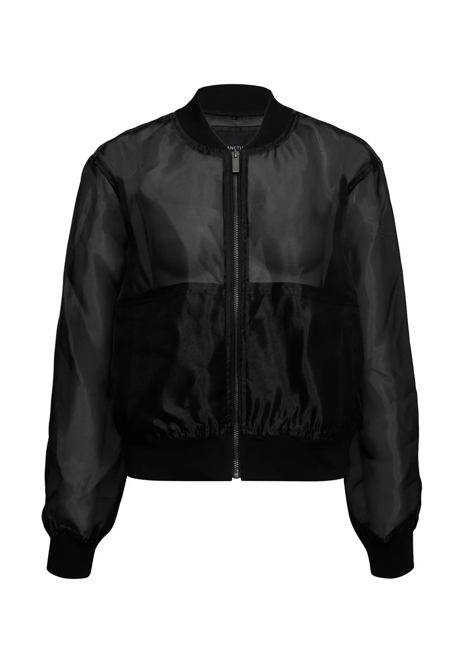 Sanctuary - Shane Organza Bomber in Black