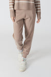 Lyla & Luxe - Clover - Knit Jogger in Caramel