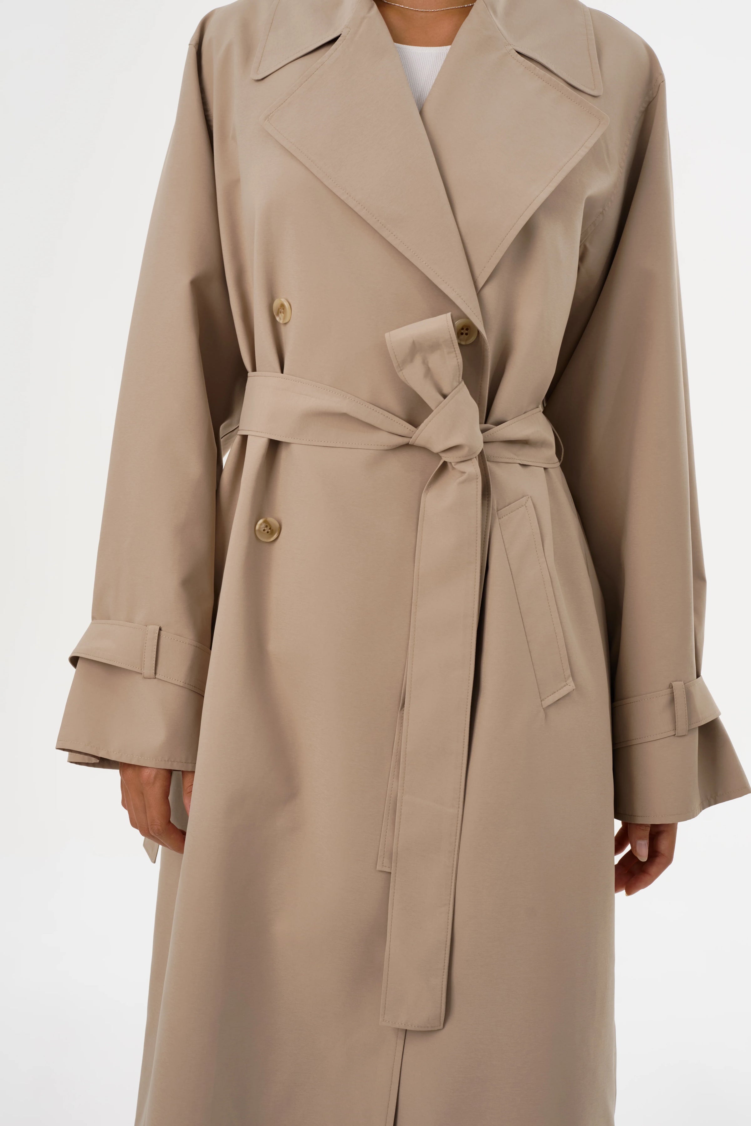 LAMARQUE - Colette - Trench Coat in Khaki