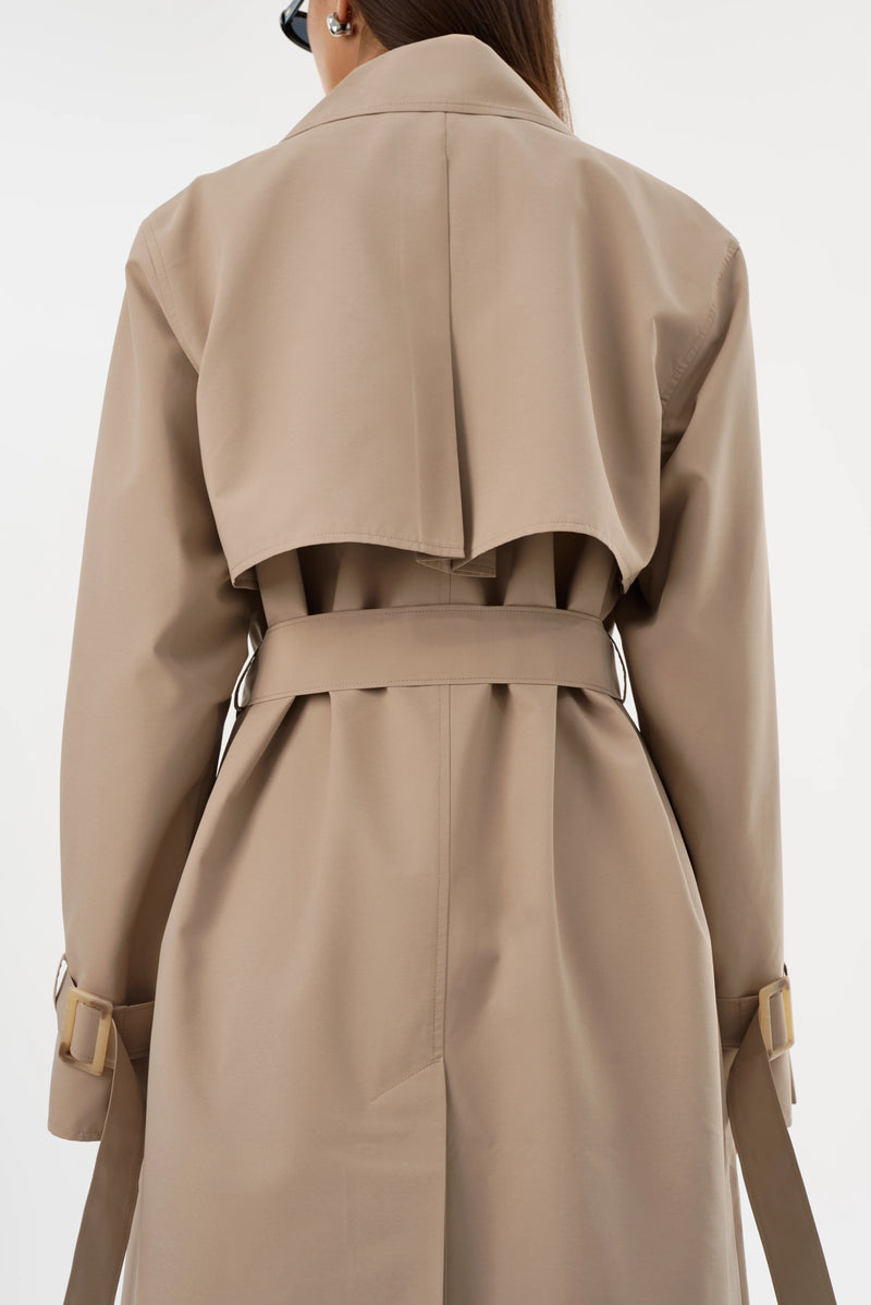 LAMARQUE - Colette - Trench Coat in Khaki
