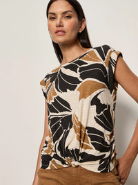 Sanctuary - Knotted Muscle Tee in Lotus