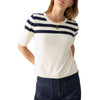 Sanctuary - Long Weekend Sweater Tee in Toasted/Navy Stripe