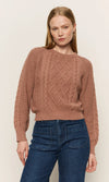 Sanctuary - Nomad Cable Popover Sweater in Mocha