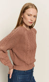 Sanctuary - Nomad Cable Popover Sweater in Mocha
