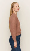Sanctuary - Nomad Cable Popover Sweater in Mocha