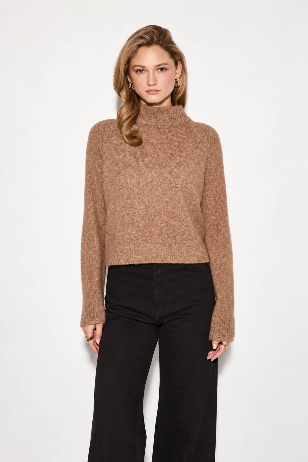 John + Jenn - Oliver Mock Neck Sweater
