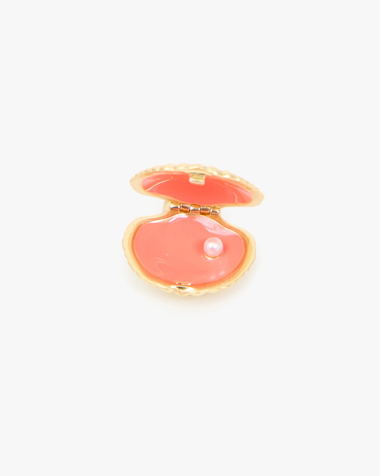 Clare V. - Clamshell Locket in Vintage Gold