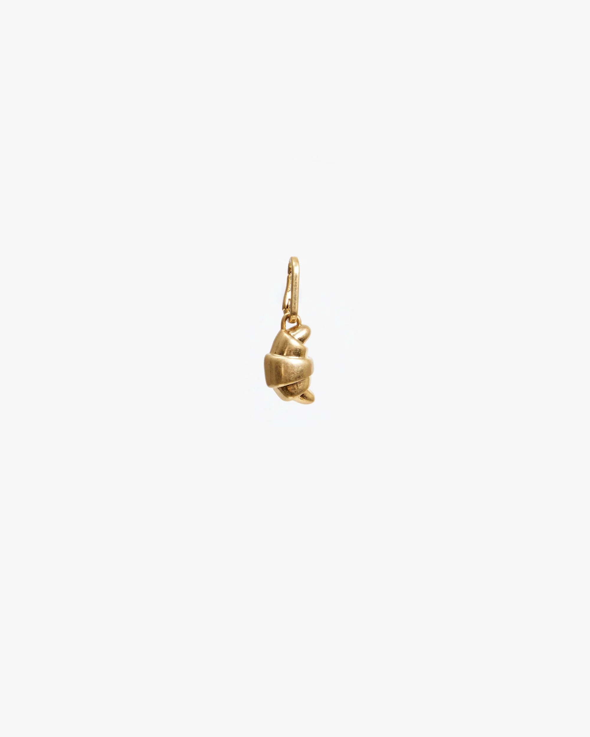 Clare V. - Croissant Charm in Vintage Gold