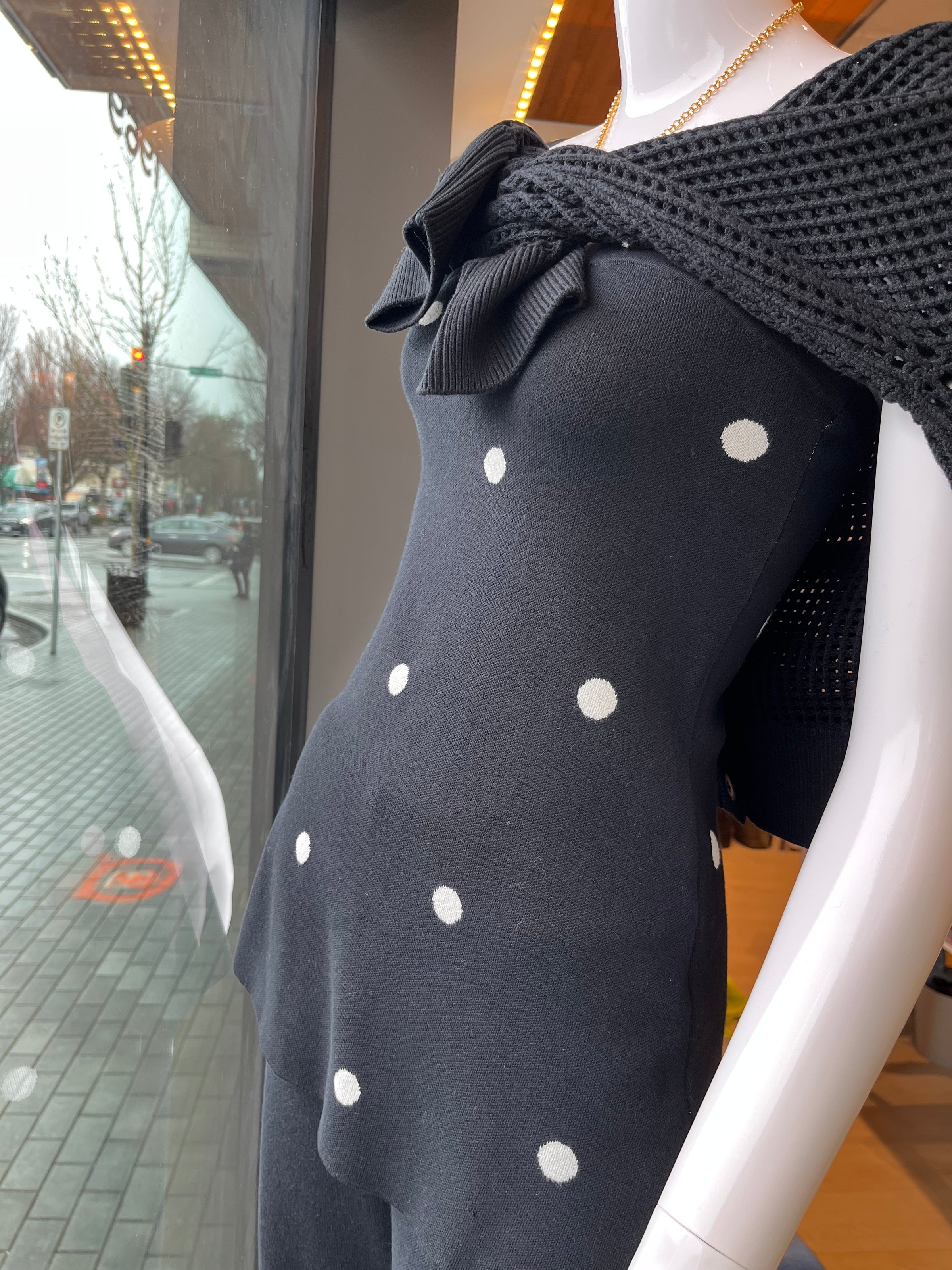 Splendid - Cella Jane Collection - Polka Dot Top in Black