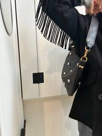 La Petite Francaise - Moustache Coat in Black