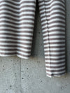 Splendid - Long Sleeve Bamboo Tee in Pale Oak Heather/Cedar Brown