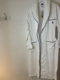 Polo by Ralph Lauren - Essentials Robe in White Cloud