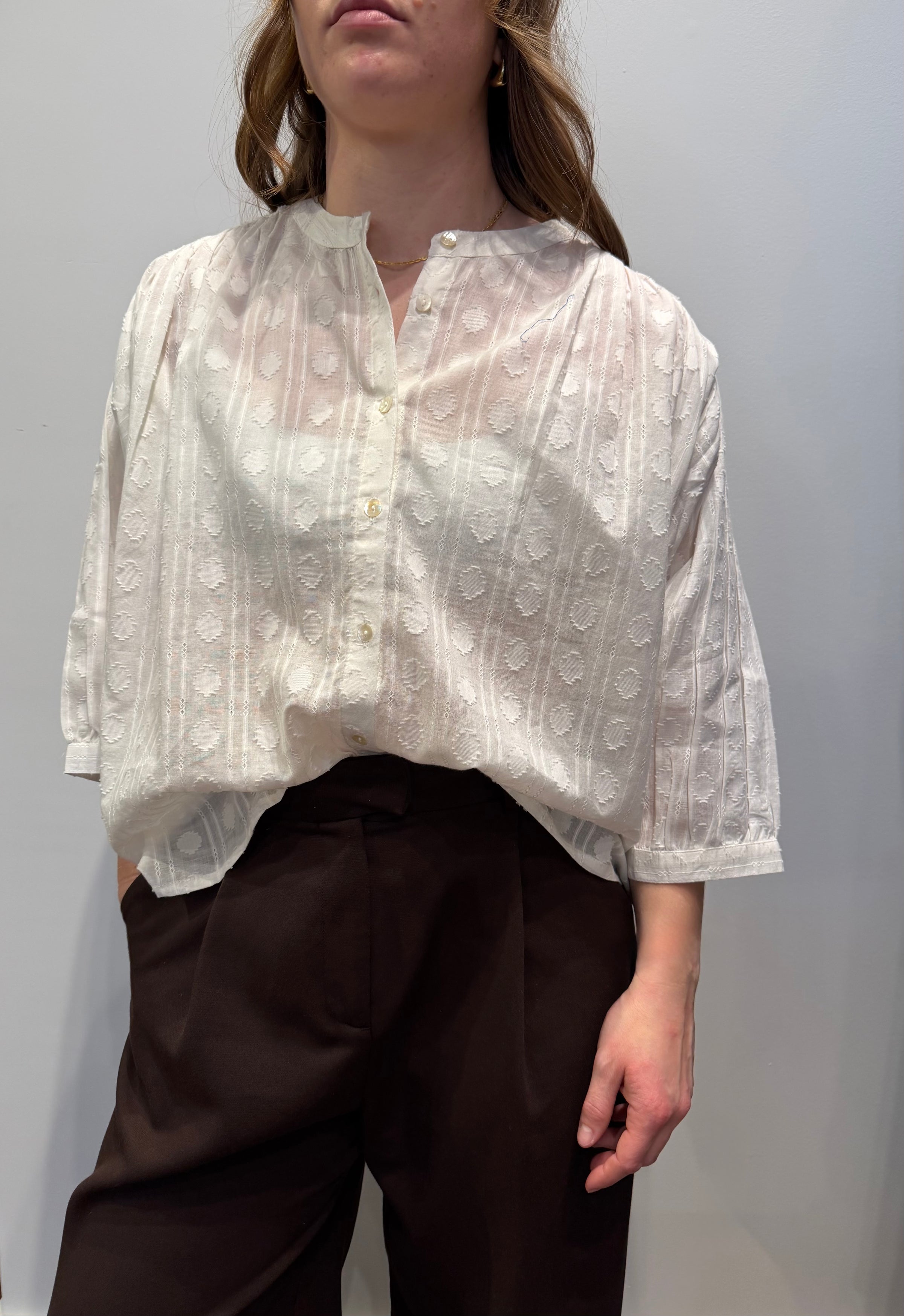 Louizon - Kups Blouse in Ecru