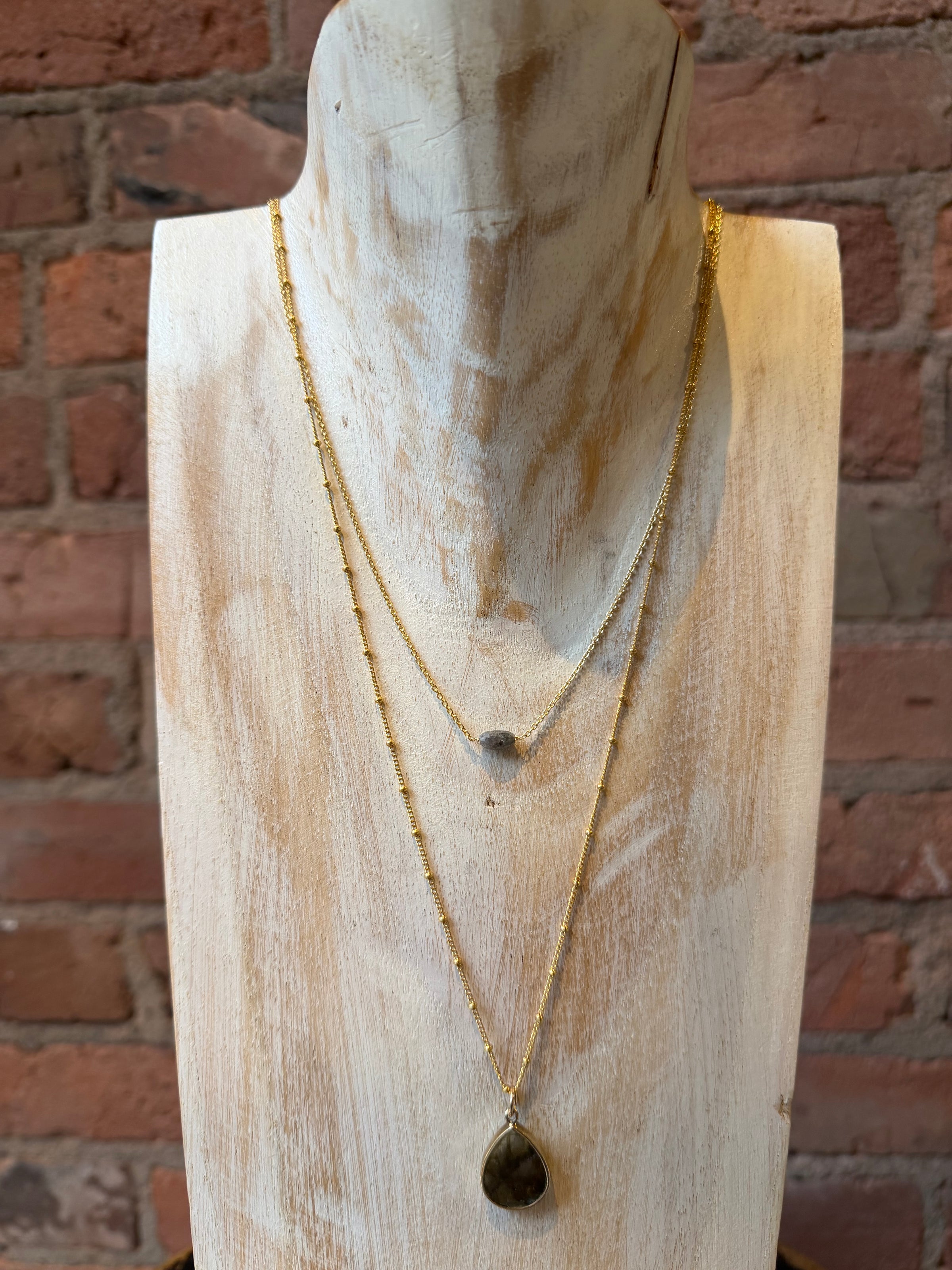 Studio Skanda by Mary Wakefield - Labradorite Pendant Necklace