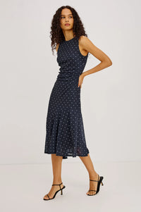 Rails - Daija Dress - Navy Polka Dots